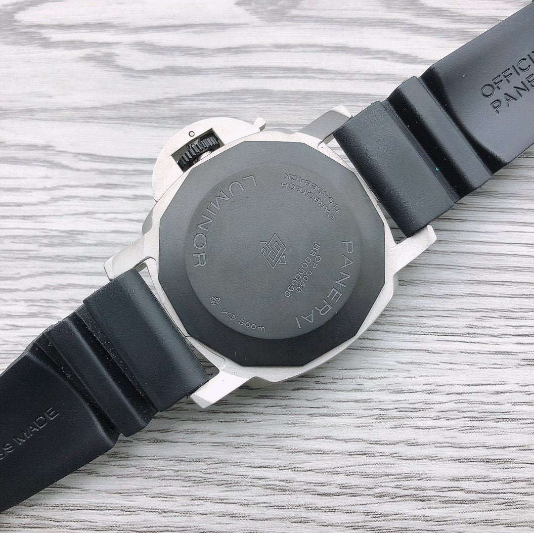 LUMINOR MARINA 1950 44MM CARBON BEZEL STAINLESS STEEL