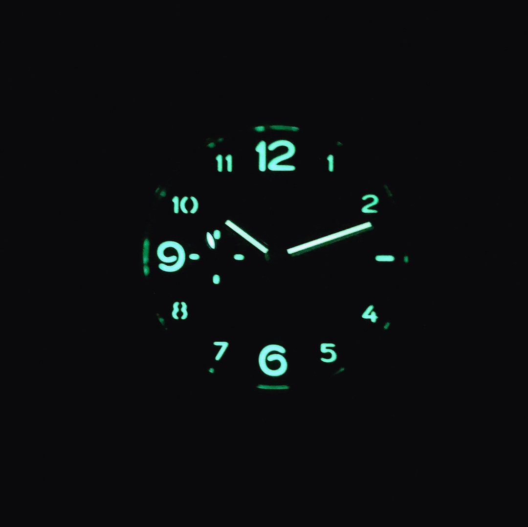 LUMINOR MARINA 1950 44MM CARBON BEZEL STAINLESS STEEL