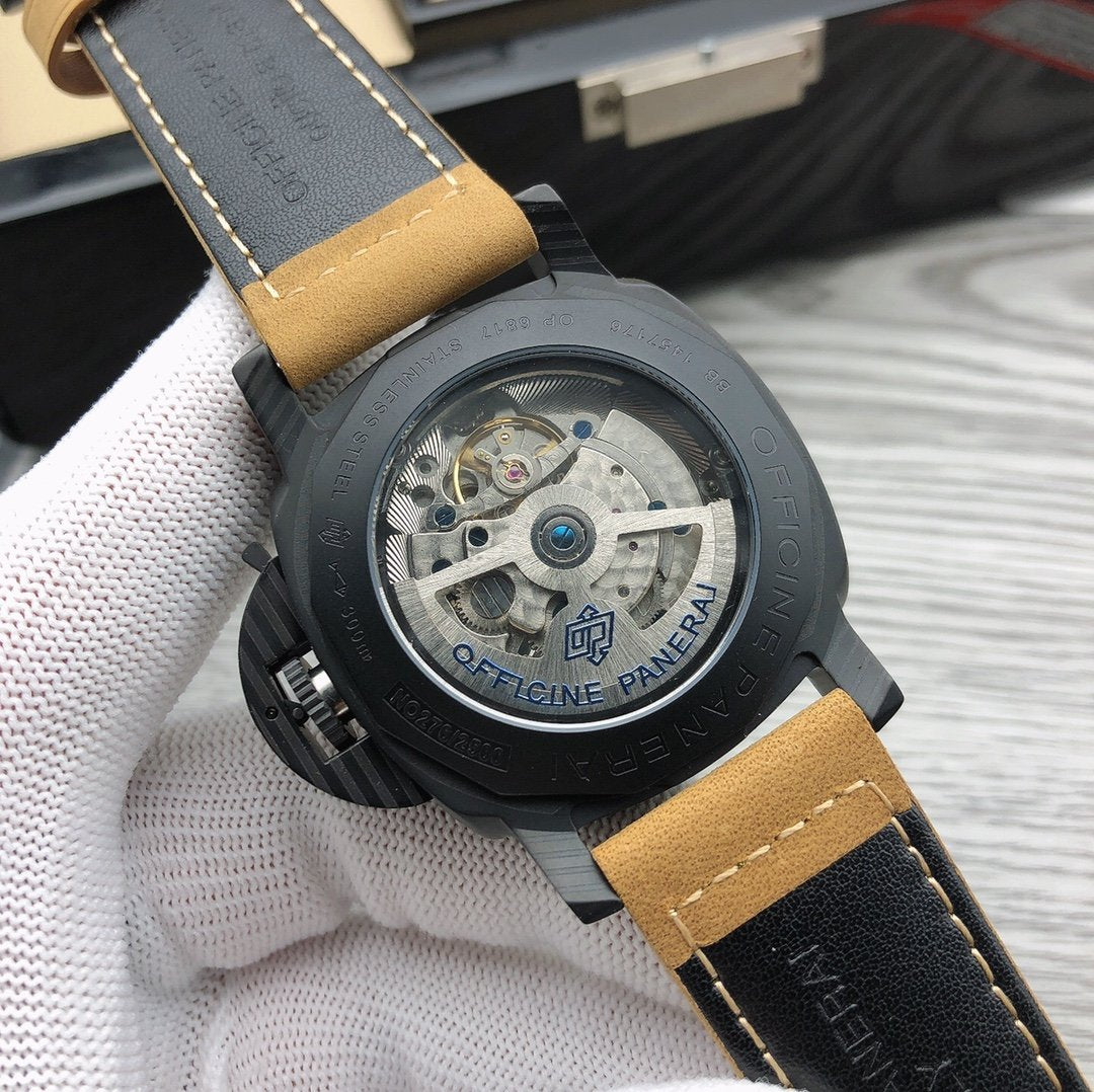 LUMINOR MARINA 1950 GMT CERAMIC 44MM BLACK DIAL