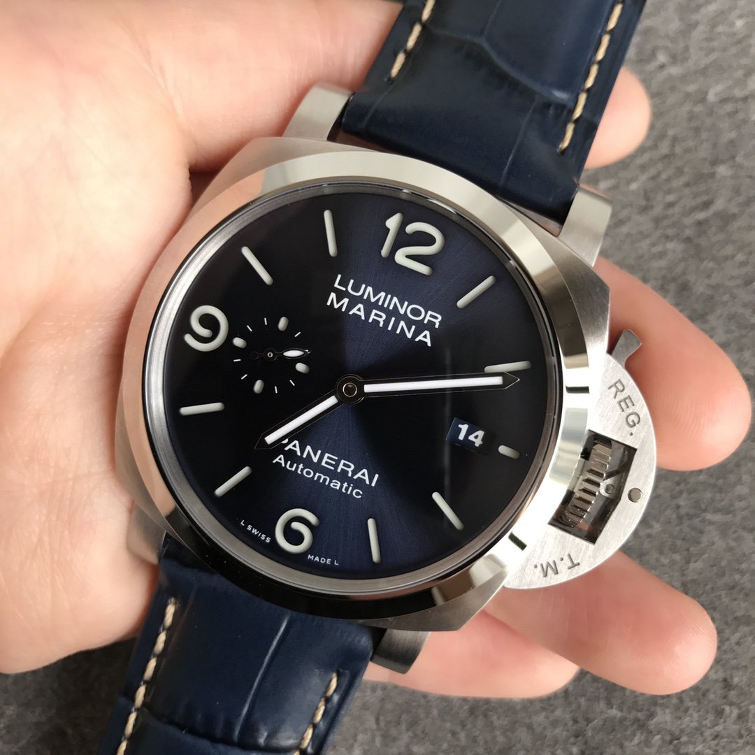 LUMINOR MARINA 1950 3DAYS STAINLESS STEEL 44MM BLUE DIAL
