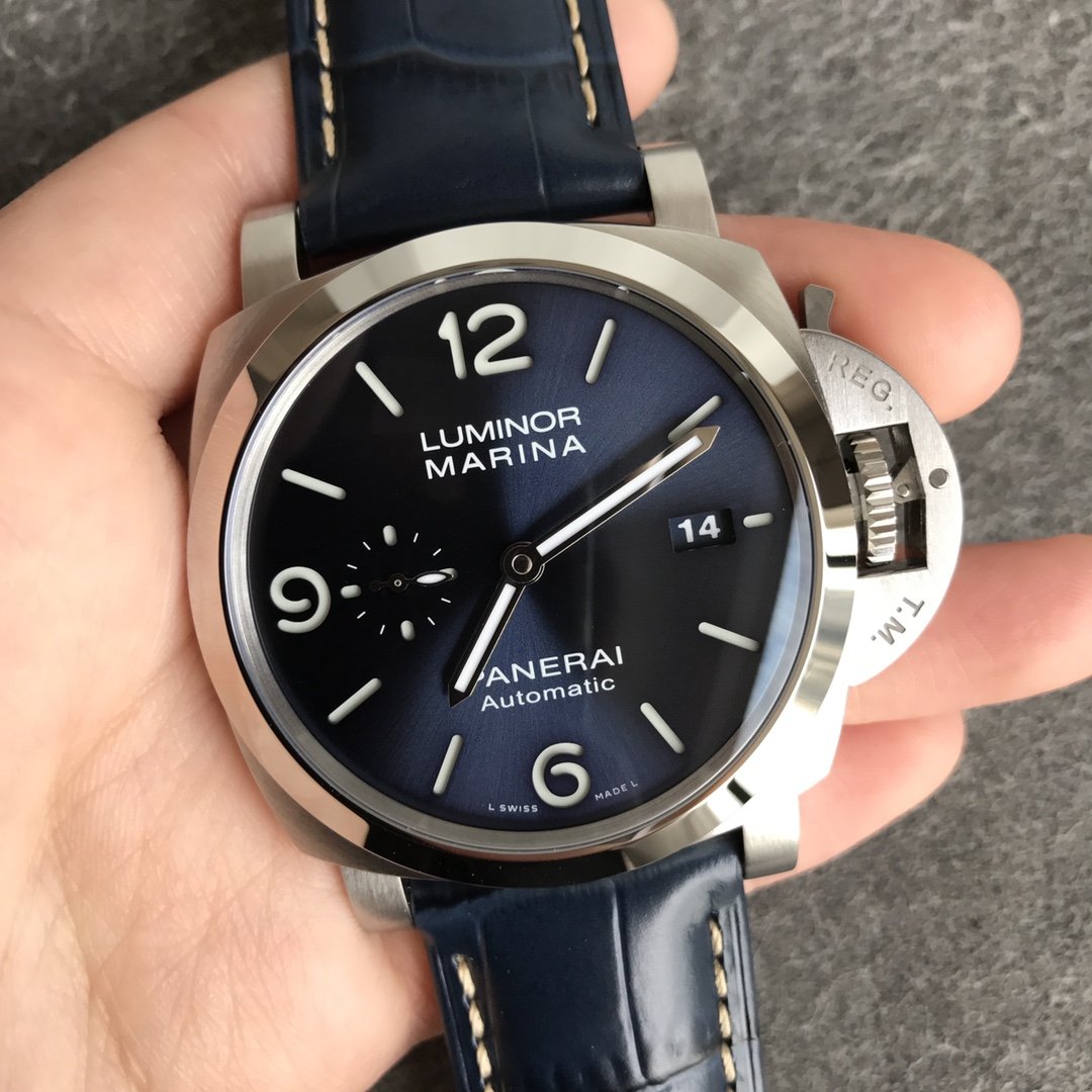 LUMINOR MARINA 1950 3DAYS STAINLESS STEEL 44MM BLUE DIAL