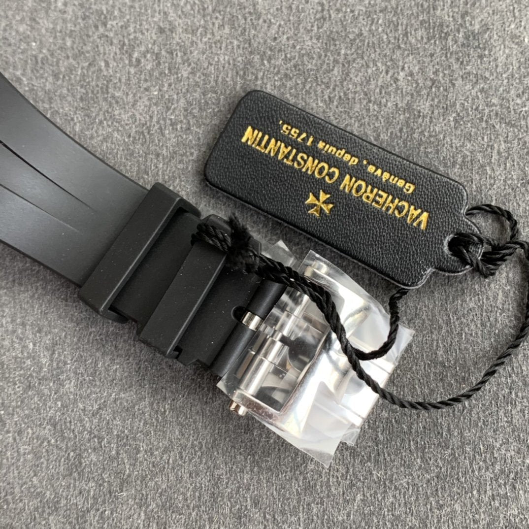 VACHERON OVERSEA 42 STEEL CASE WHITE DIAL