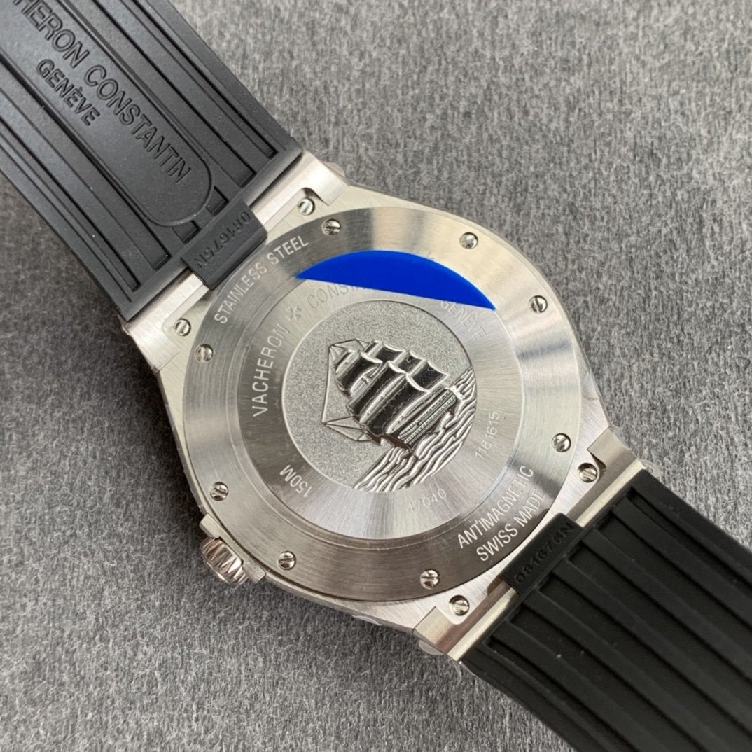 VACHERON OVERSEA 42 STEEL CASE WHITE DIAL
