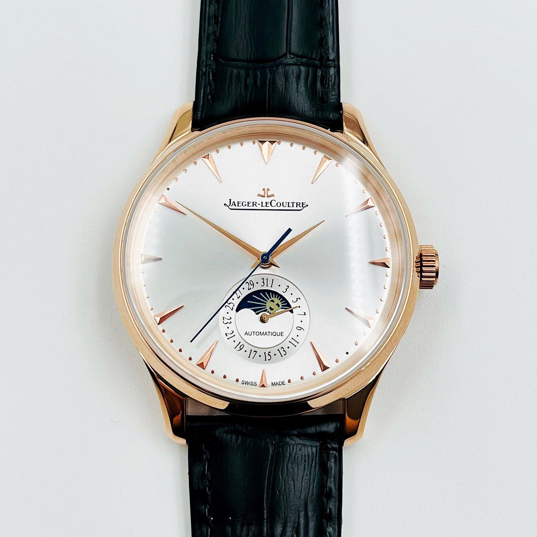 JAEGER MASTER ULTRA THIN MOONPHASE GOLD CASE