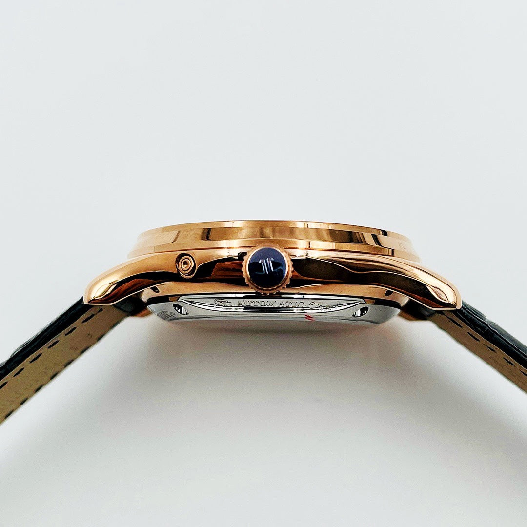 JAEGER MASTER ULTRA THIN MOONPHASE GOLD CASE