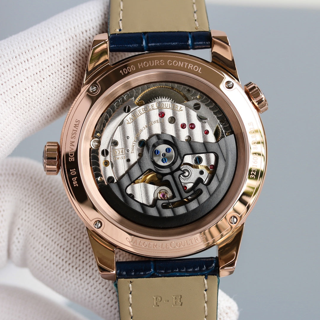 JAEGER POLARIS GEOGRAPHIC ROSE GOLD CASE