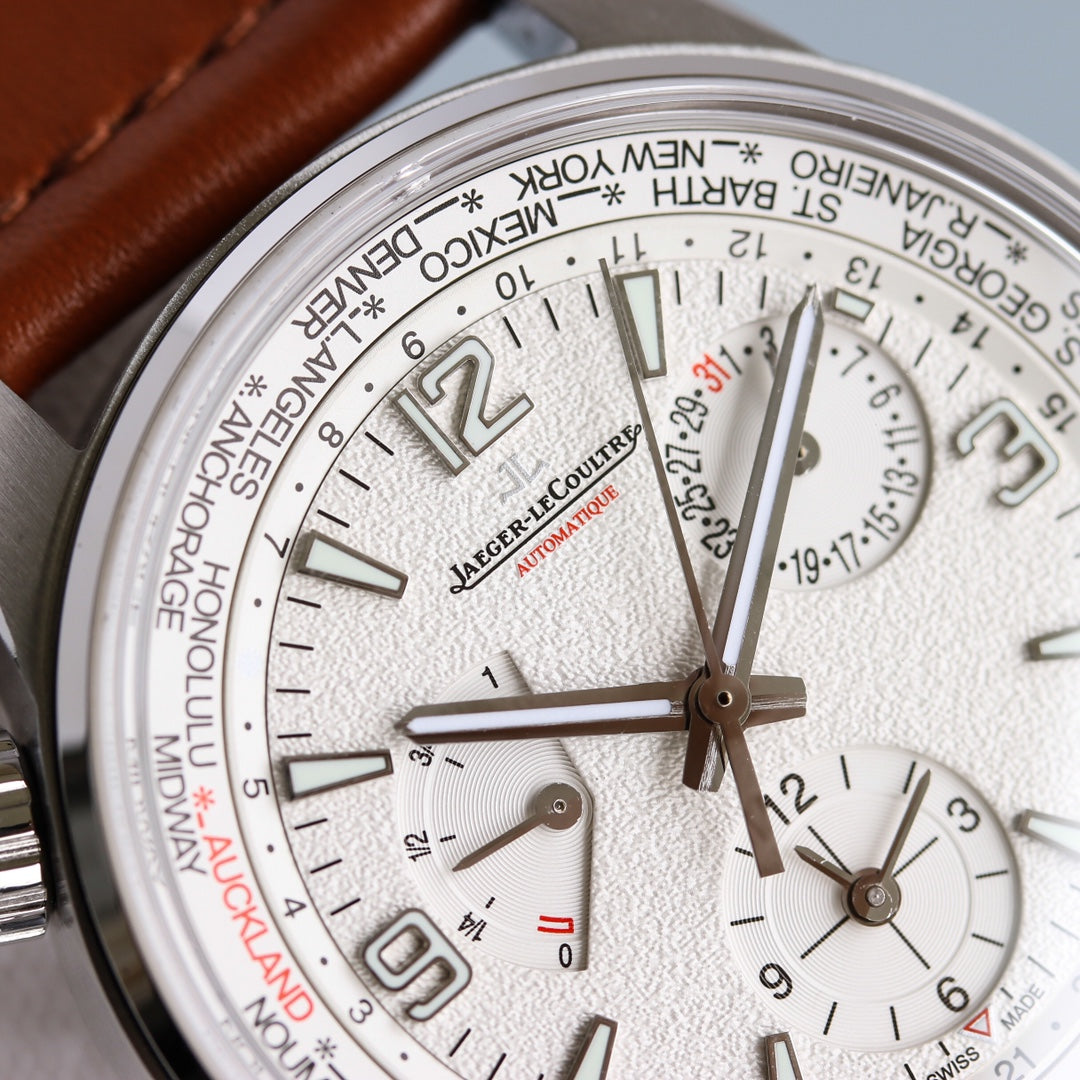 JAEGER POLARIS GEOGRAPHIC STEEL CASE