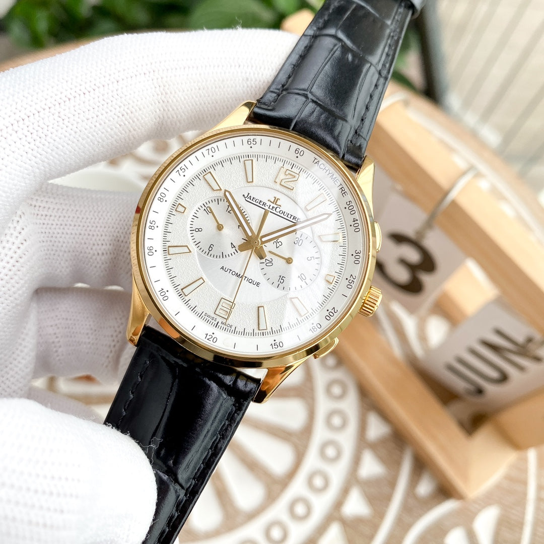 JAEGER POLARIS CHRONOGRAPH 42 GOLD CASE