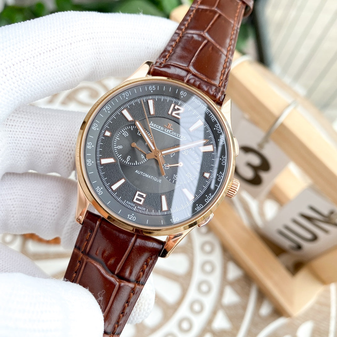 JAEGER POLARIS CHRONOGRAPH 42 GOLD CASE