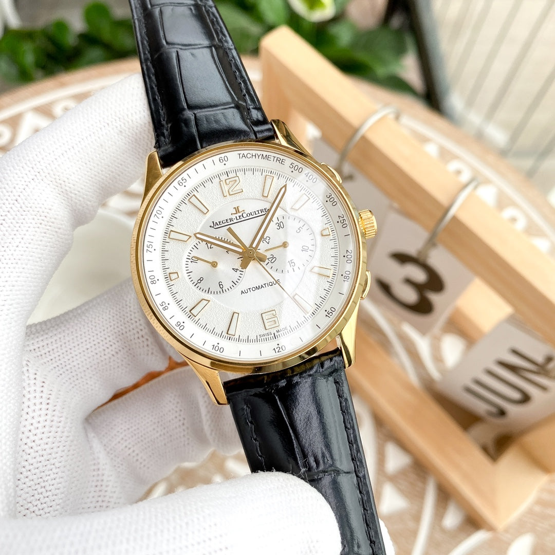 JAEGER POLARIS CHRONOGRAPH 42 GOLD CASE