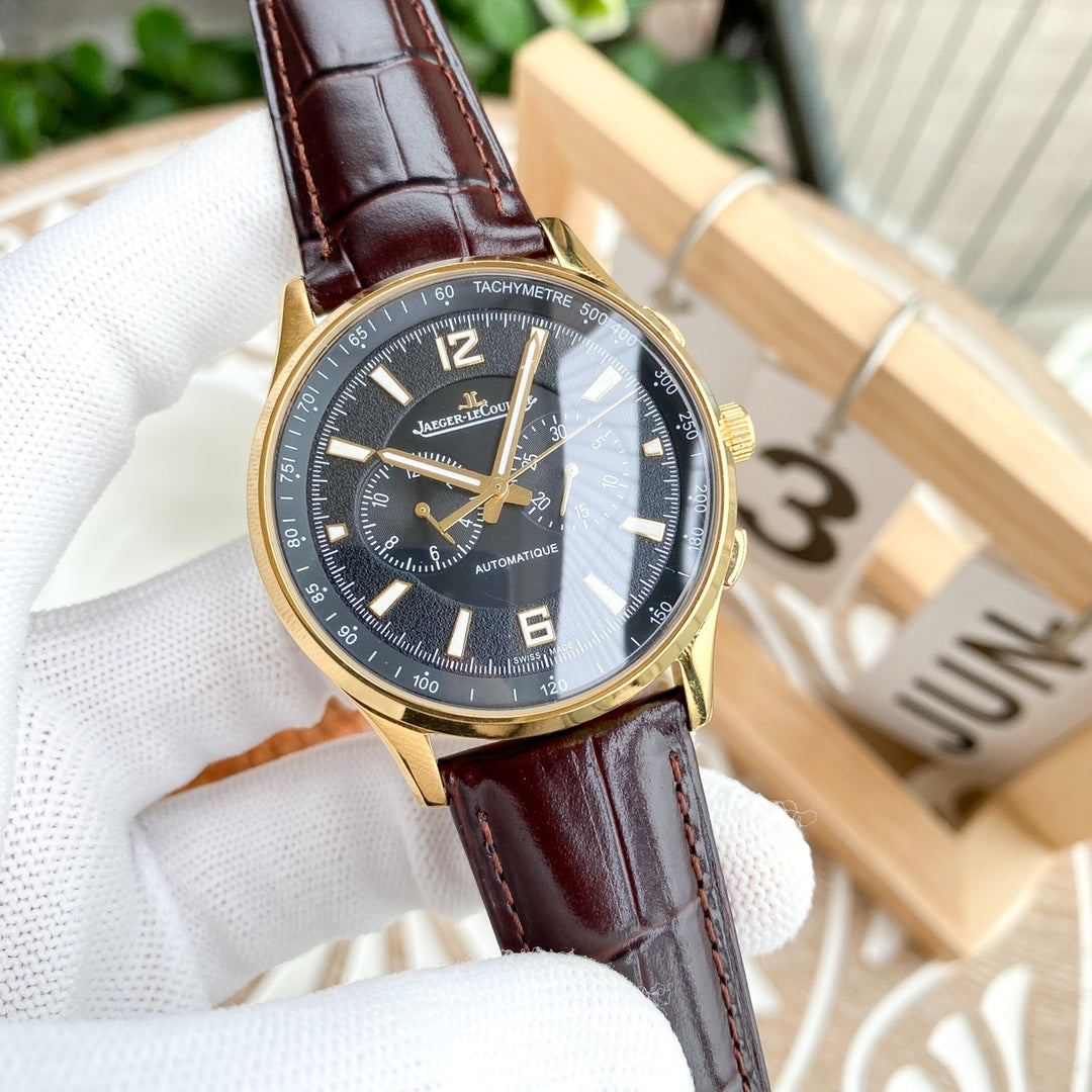 JAEGER POLARIS CHRONOGRAPH 42 GOLD CASE