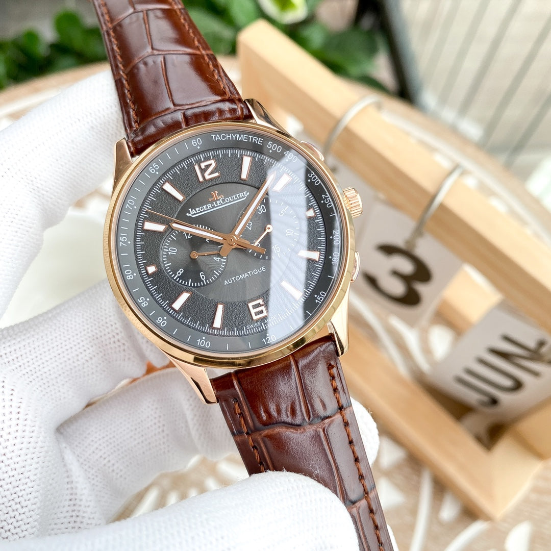 JAEGER POLARIS CHRONOGRAPH 42 GOLD CASE