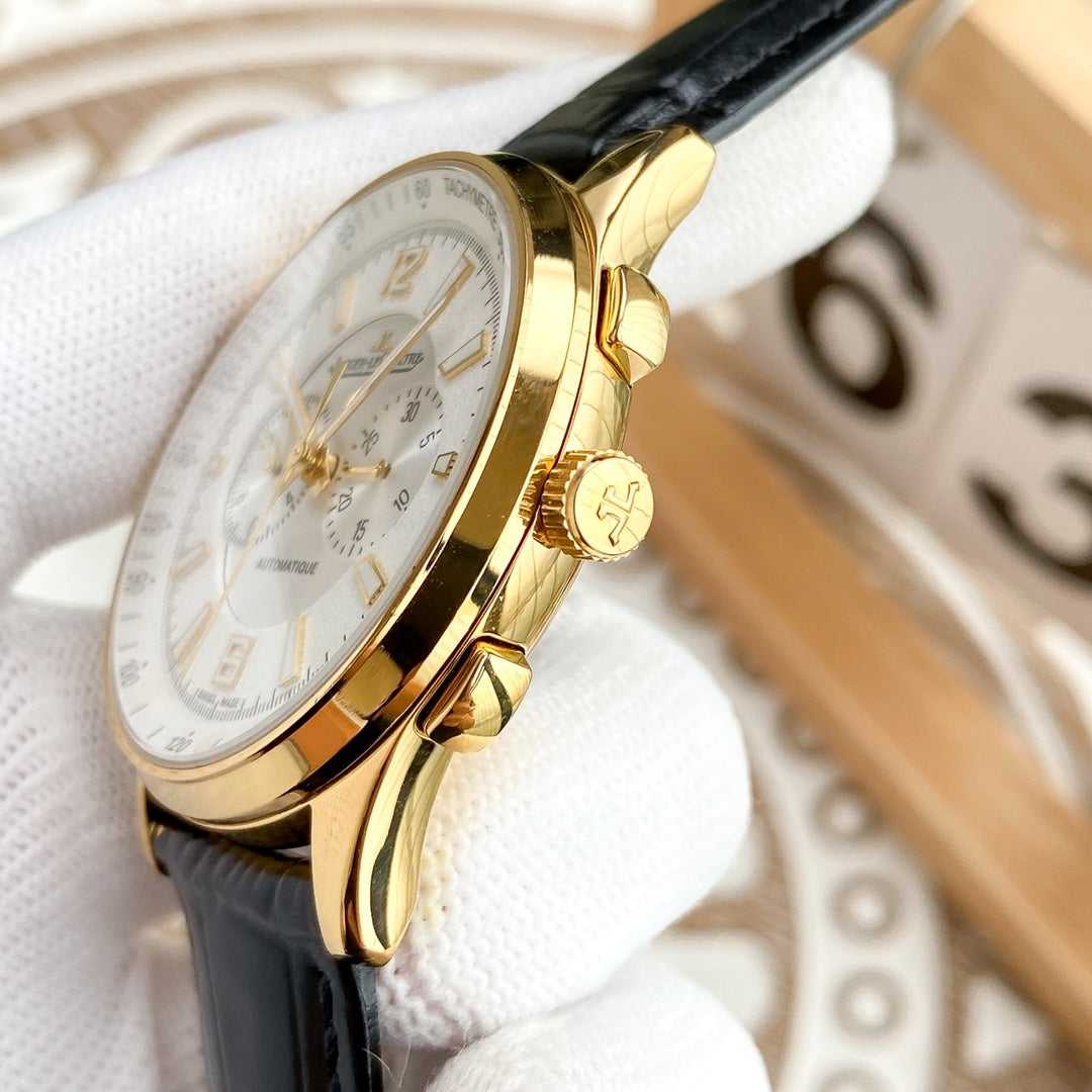 JAEGER POLARIS CHRONOGRAPH 42 GOLD CASE