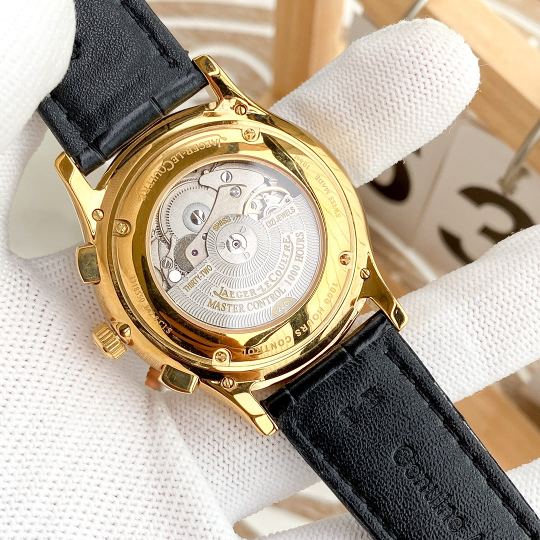 JAEGER POLARIS CHRONOGRAPH 42 GOLD CASE