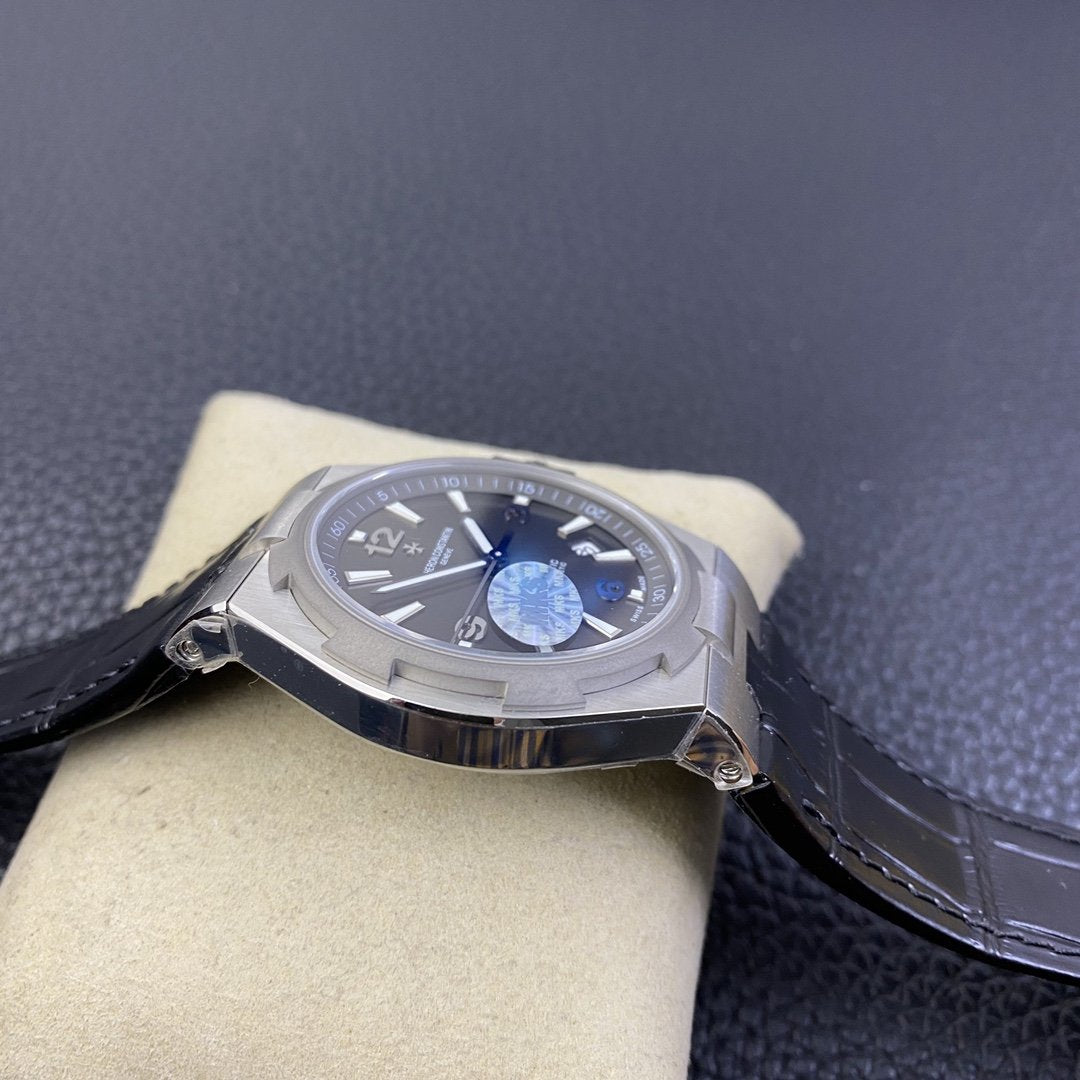 VACHERON OVERSEA 42 STEEL CASE GREY DIAL