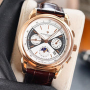 VACHERON ANNUAL CALENDAR LEATHER STRAP