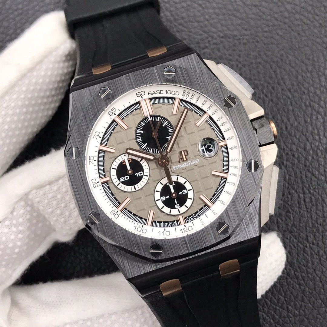 BLACK ROYAL OAK OFFSHORE CHRONOGRAPH GREY