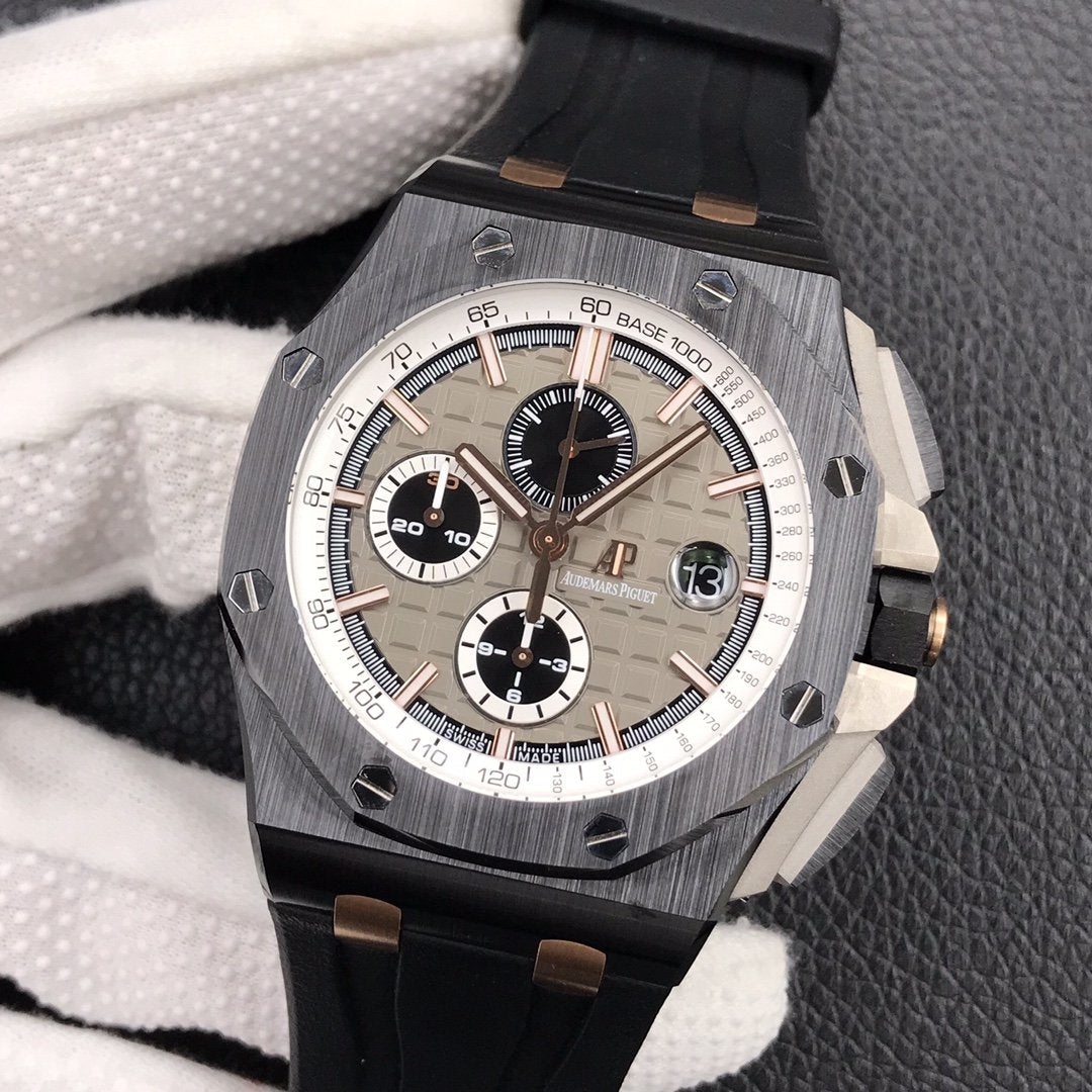 BLACK ROYAL OAK OFFSHORE CHRONOGRAPH GREY
