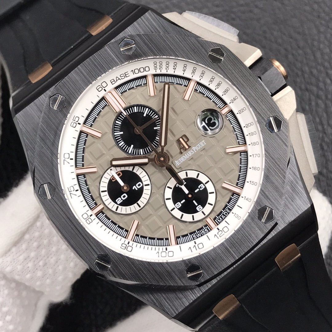 BLACK ROYAL OAK OFFSHORE CHRONOGRAPH GREY