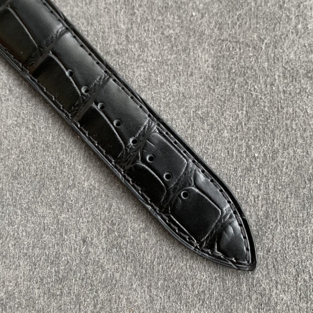 JAEGER MASTER ULTRA THIN MOONPHASE STEEL CASE BLACK DIAL