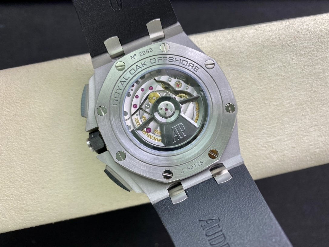 BLACK ROYAL OAK OFFSHORE CHRONOGRAPH BLACK CERAMIC WHITE DIAL