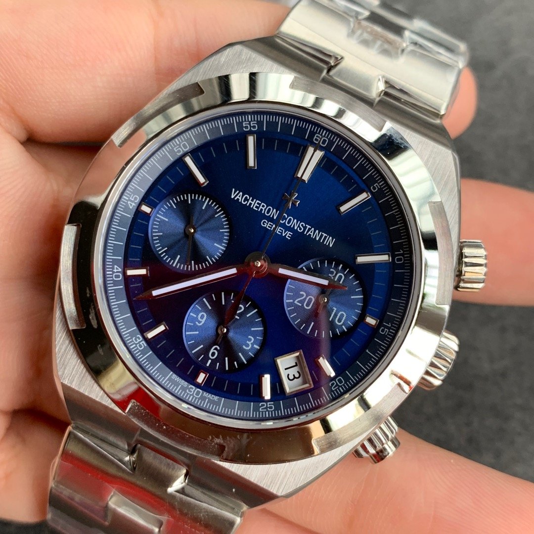 OVERSEA CHRONOGRAPH STAINLESS STEEL BLUE DIAL