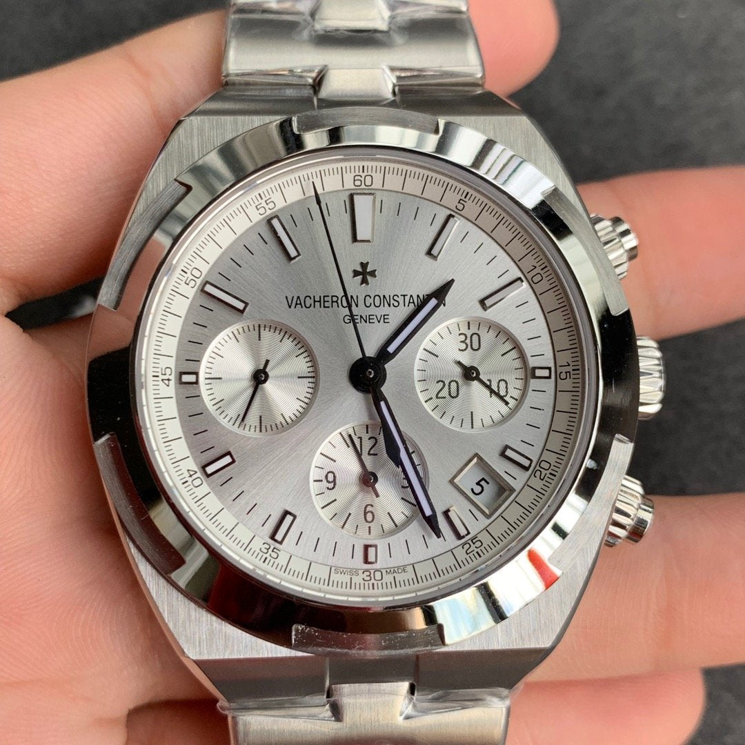 OVERSEA CHRONOGRAPH STAINLESS STEEL GREY DIAL