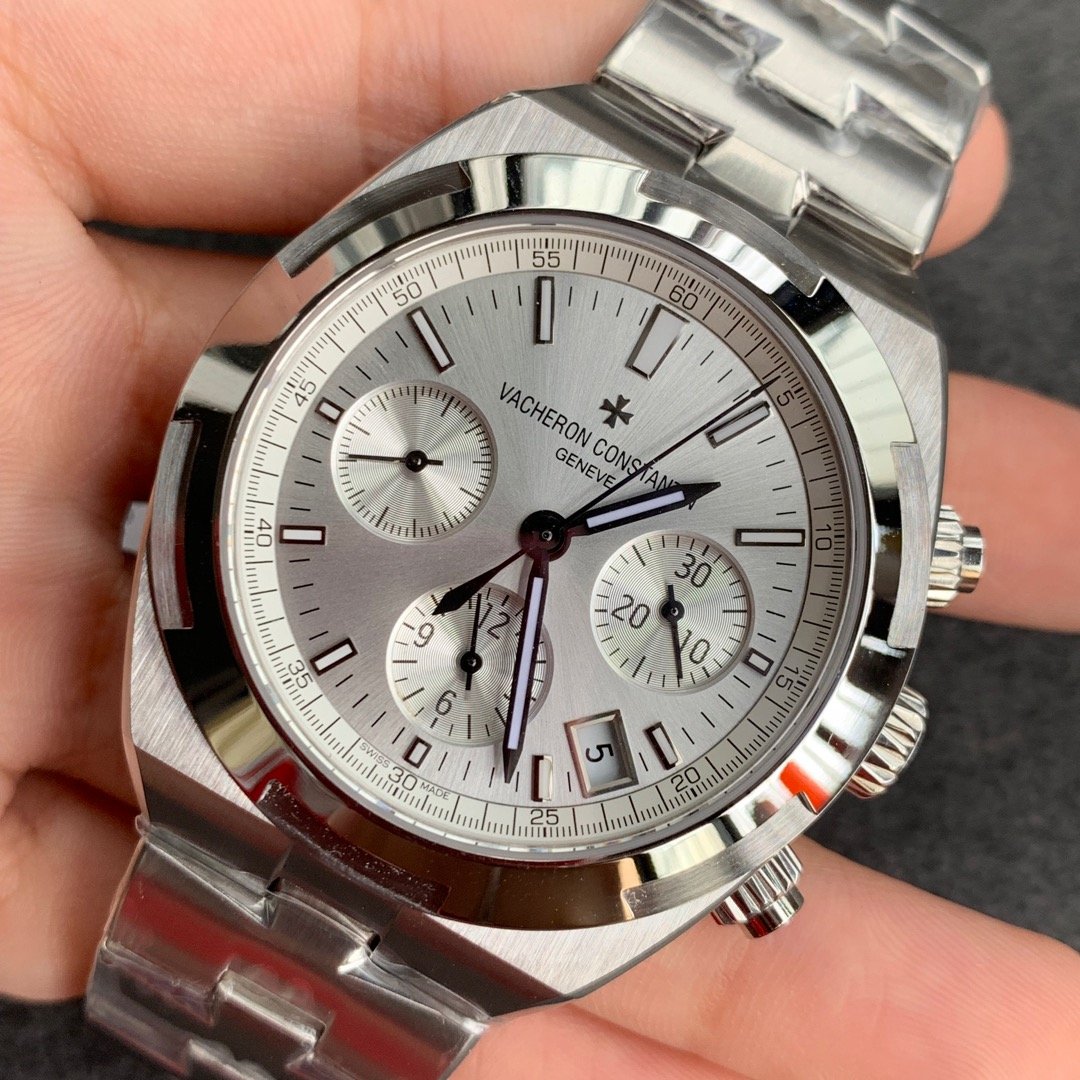 OVERSEA CHRONOGRAPH STAINLESS STEEL GREY DIAL