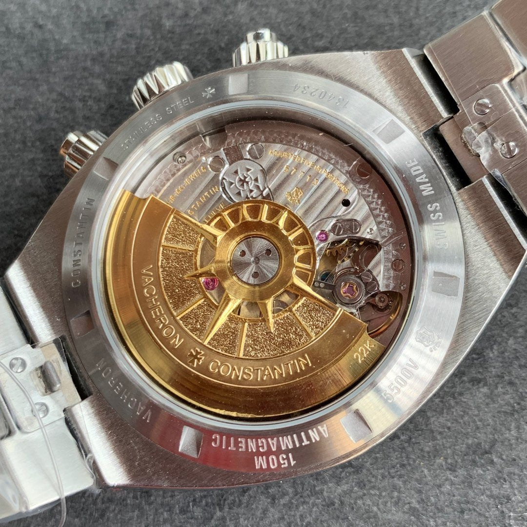 OVERSEA CHRONOGRAPH STAINLESS STEEL GREY DIAL