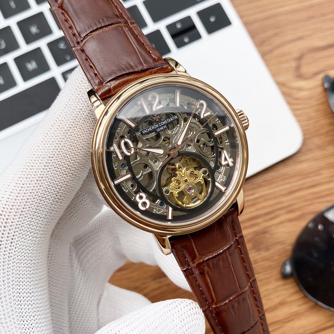 PATRIMONY SKELETON 42MM LEATHER