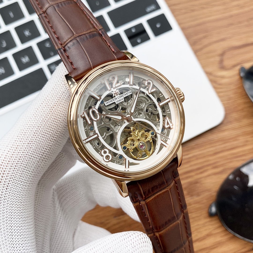 PATRIMONY SKELETON 42MM LEATHER