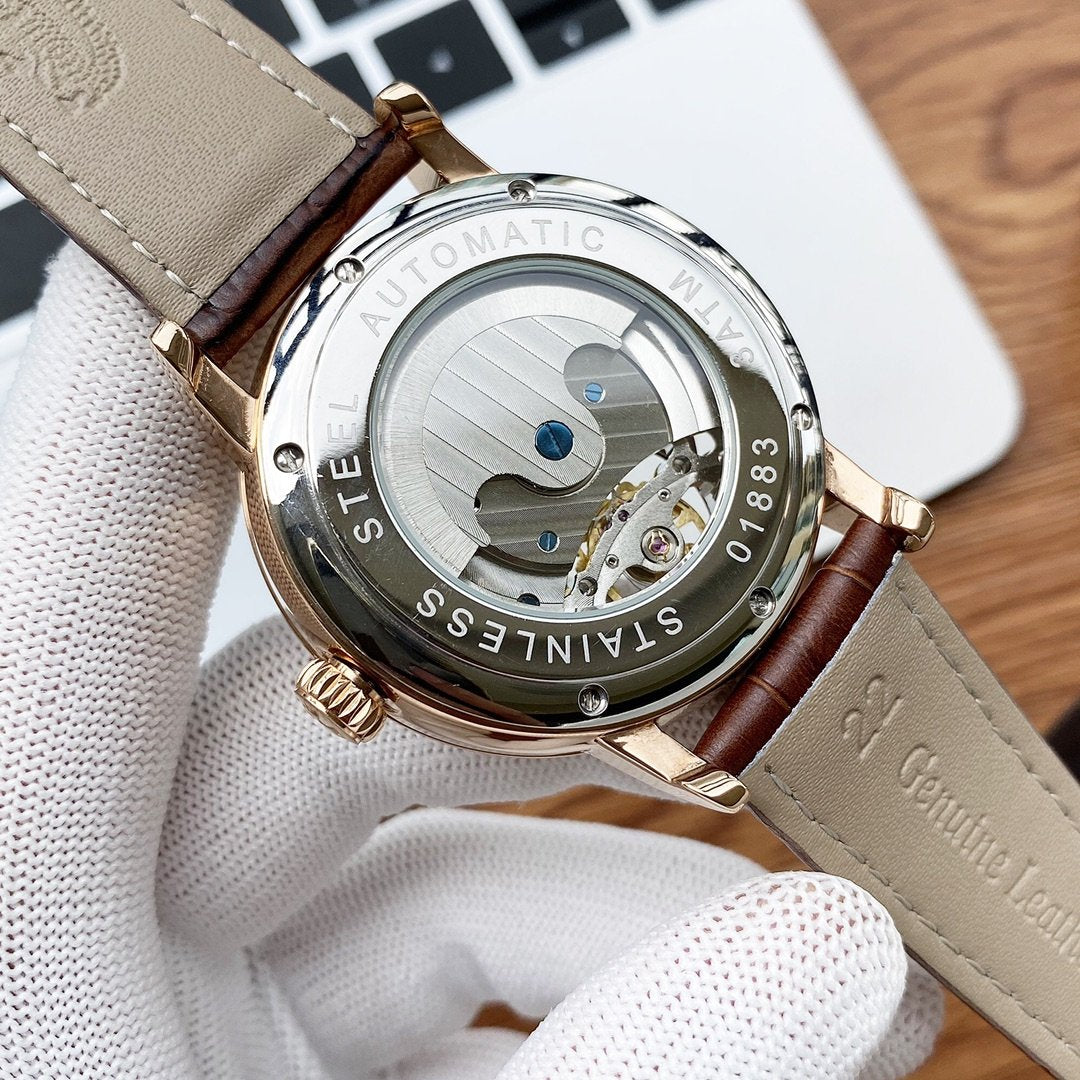 PATRIMONY SKELETON 42MM LEATHER