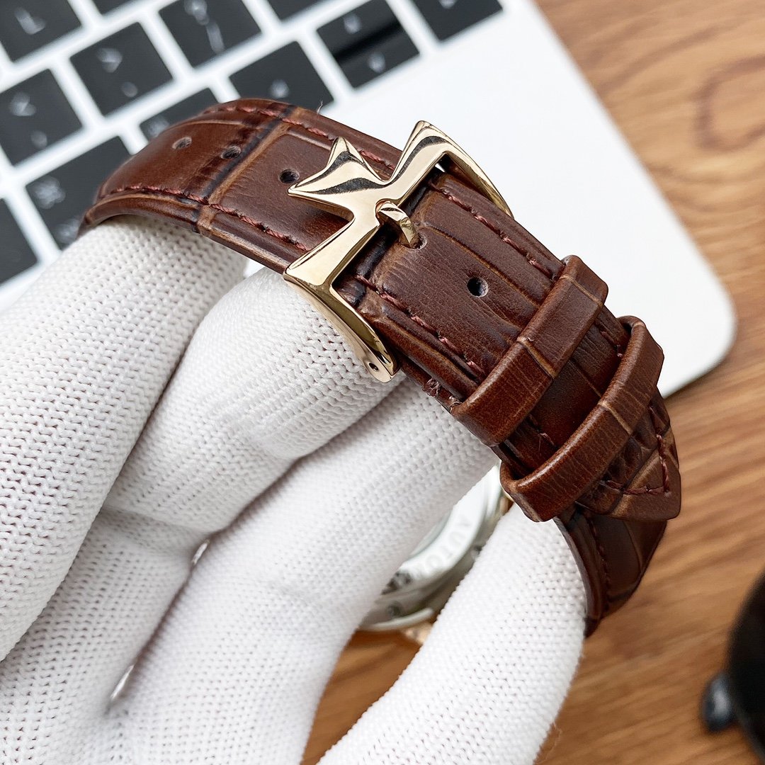 PATRIMONY SKELETON 42MM LEATHER