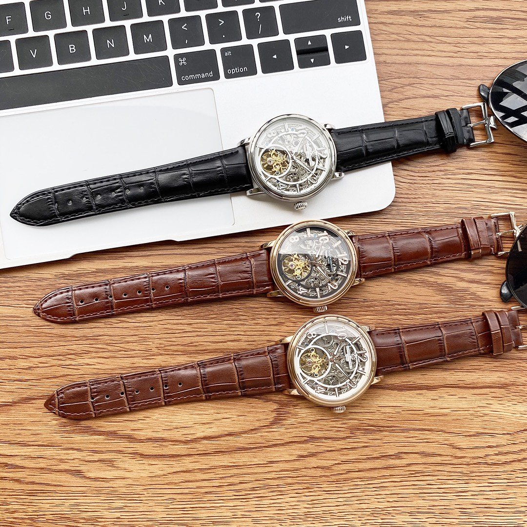 PATRIMONY SKELETON 42MM LEATHER