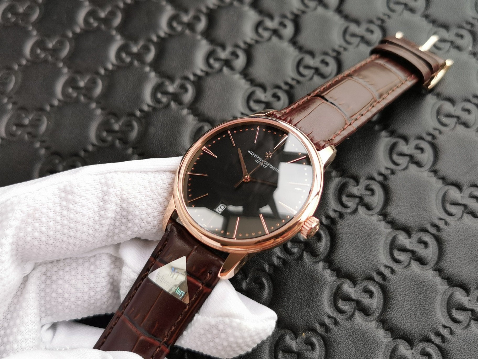 PATRIMONY AUTOMATIC 40MM ROSE GOLD BLACK DIAL