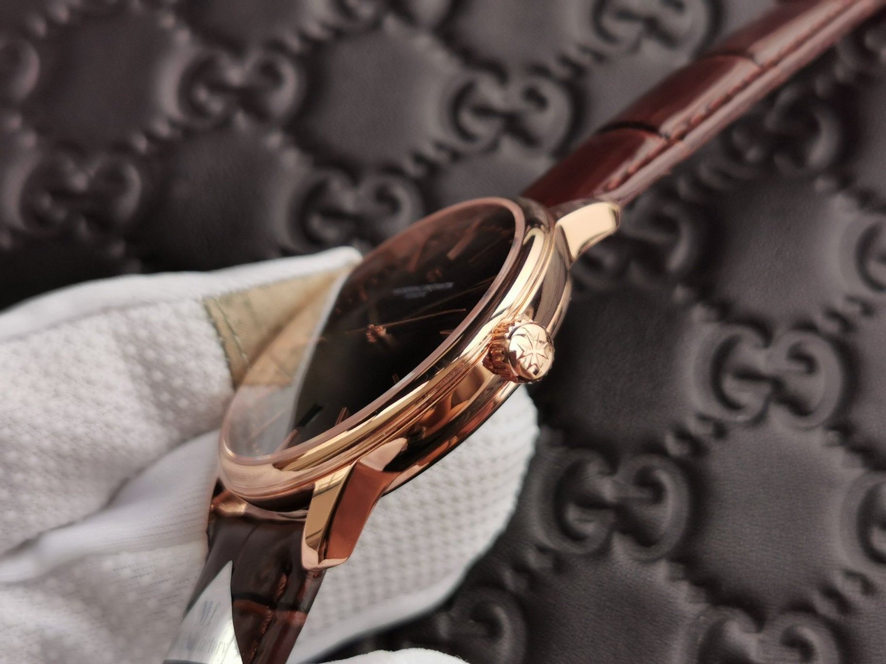 PATRIMONY AUTOMATIC 40MM ROSE GOLD BLACK DIAL