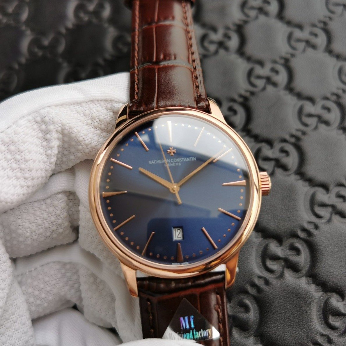 PATRIMONY AUTOMATIC 40MM ROSE GOLD BLUE DIAL