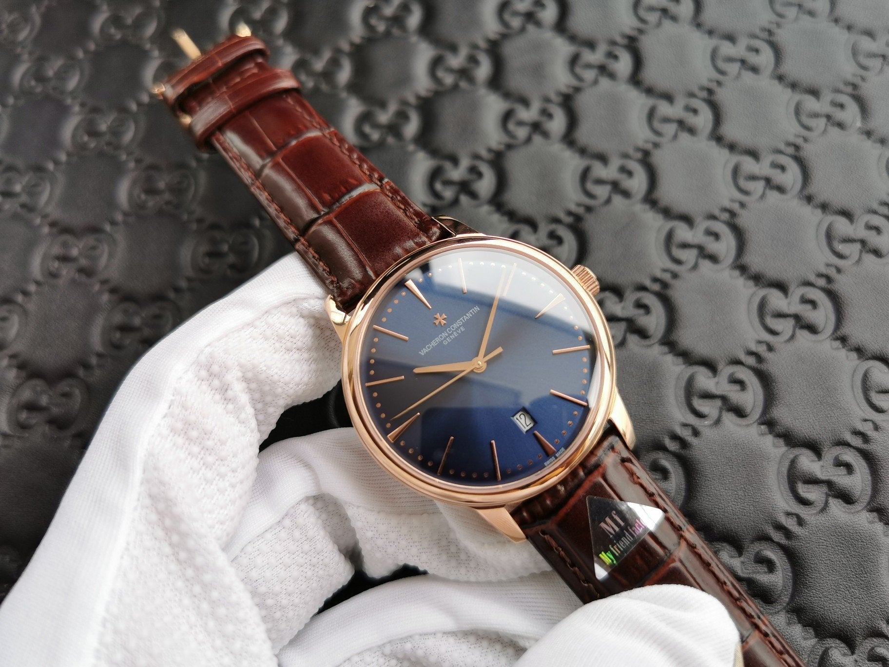 PATRIMONY AUTOMATIC 40MM ROSE GOLD BLUE DIAL
