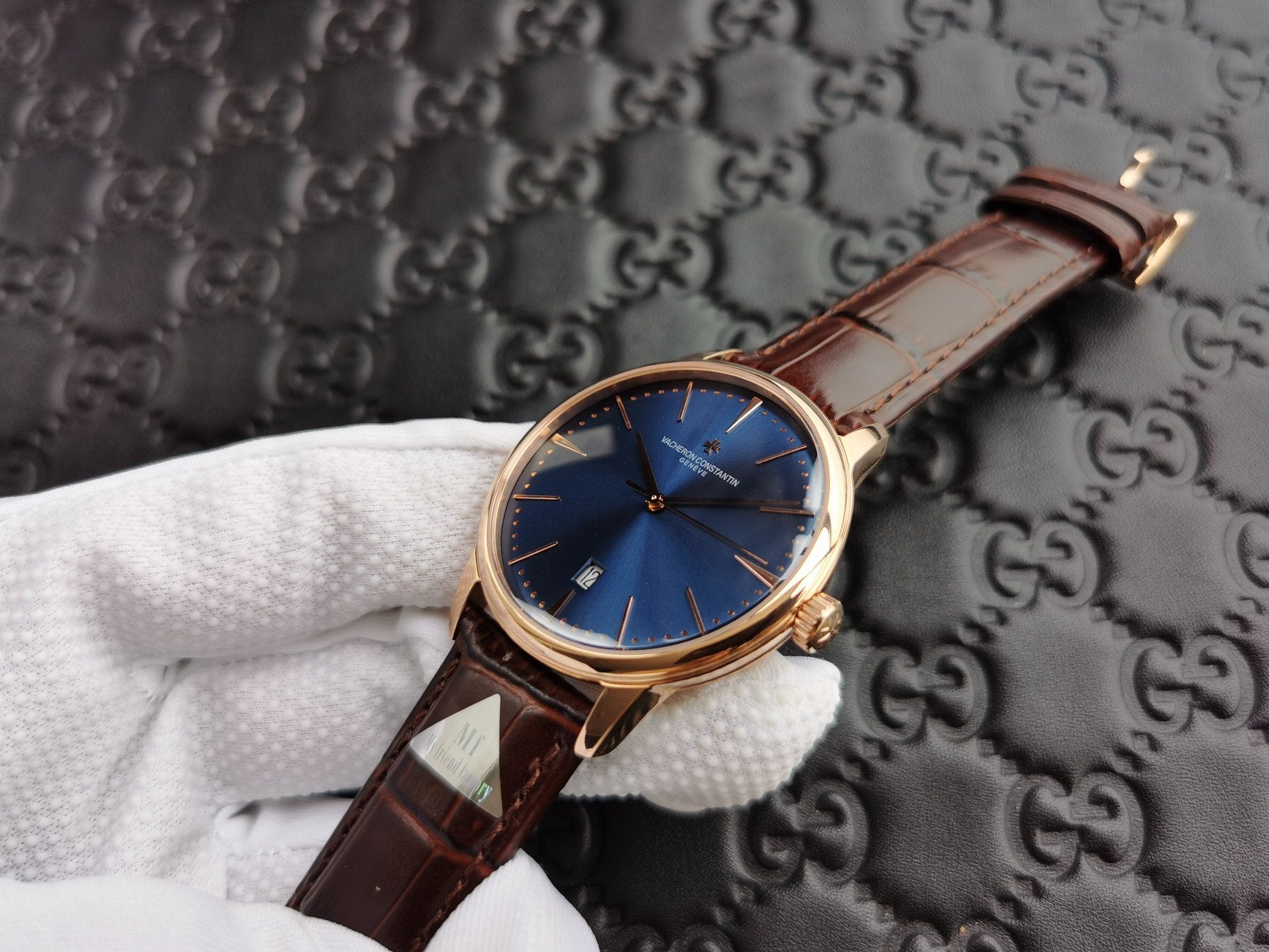 PATRIMONY AUTOMATIC 40MM ROSE GOLD BLUE DIAL