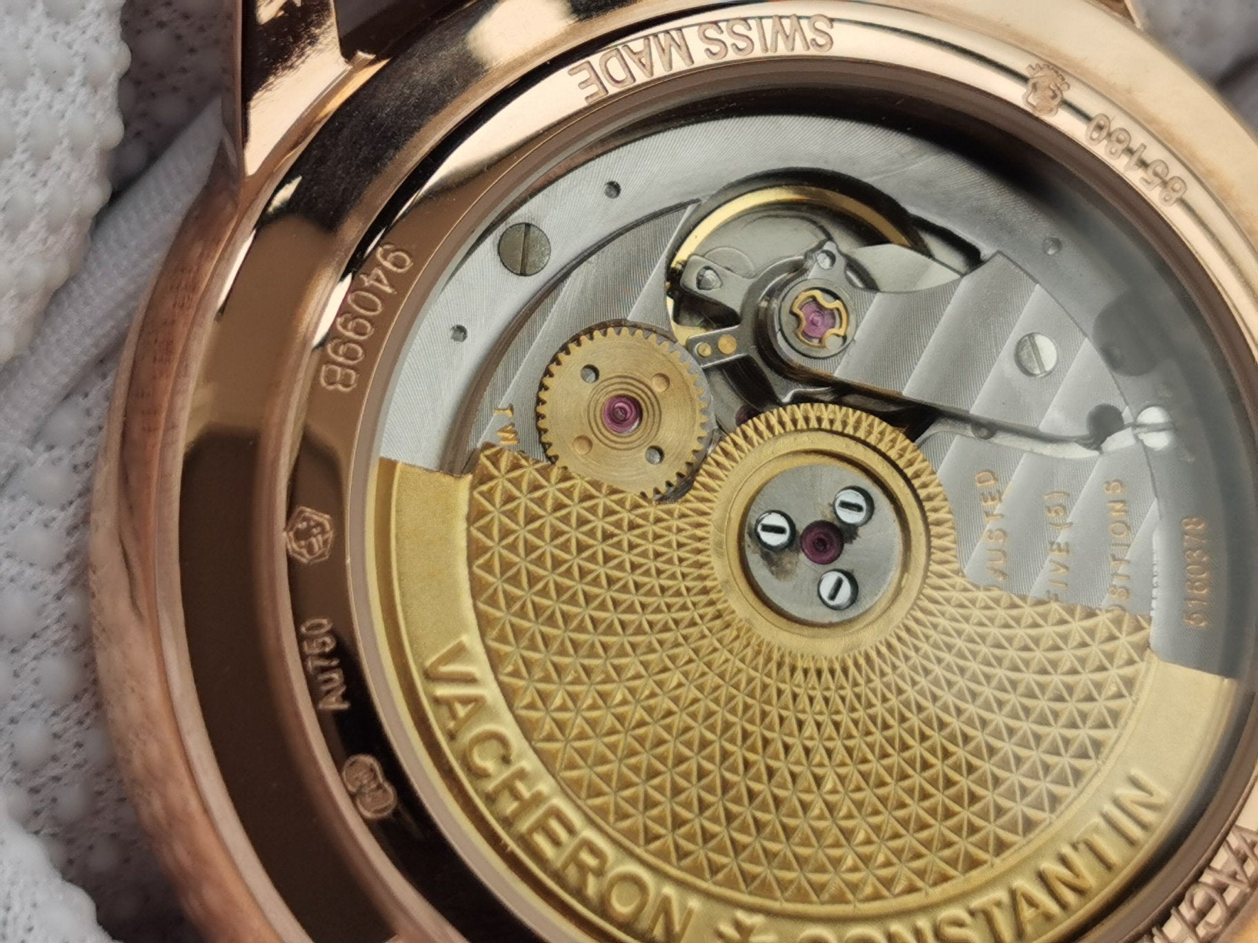 PATRIMONY AUTOMATIC 40MM ROSE GOLD BLUE DIAL