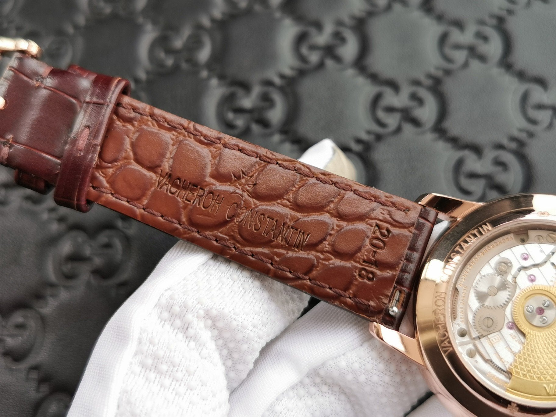 PATRIMONY AUTOMATIC 40MM ROSE GOLD BLUE DIAL