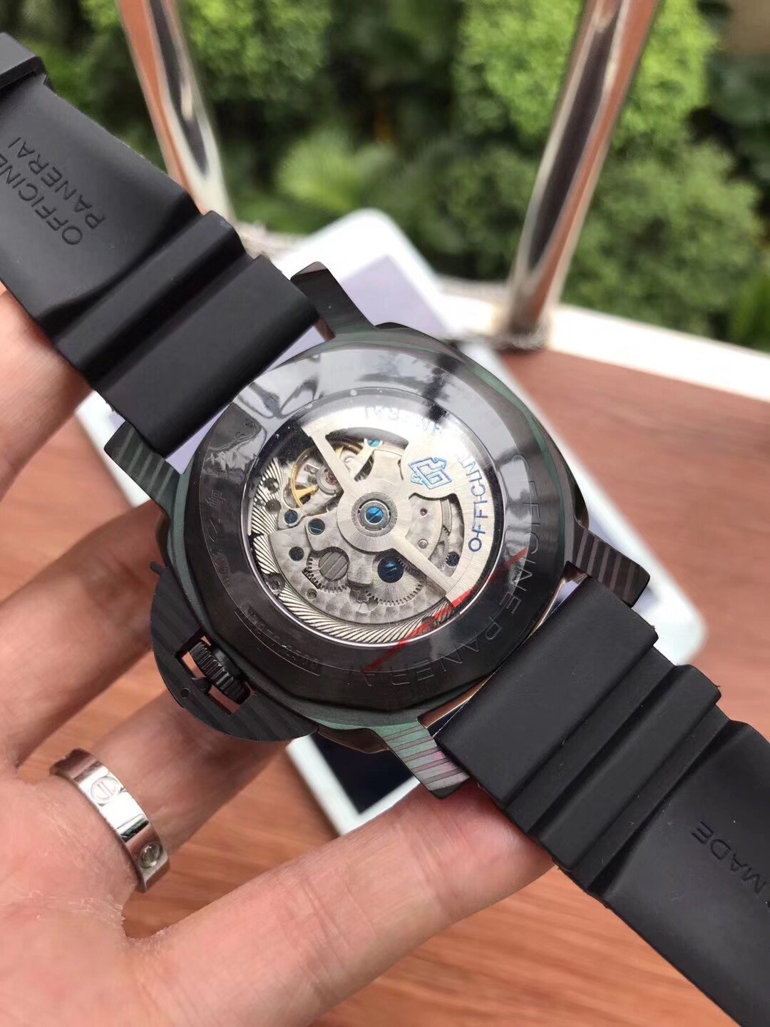 SUBMERSIBLE CARBONTECH BLACK DIAL 44MM