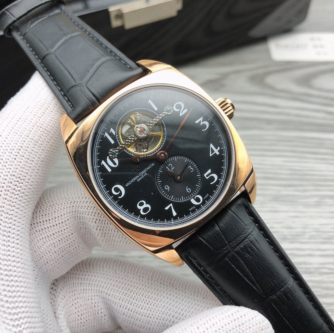 VACHERON HARMONY SECOND TIME LEATHER