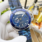 LUMINOR SUBMERSIBLE 3 DAYS 47MM BLUE BEZEL