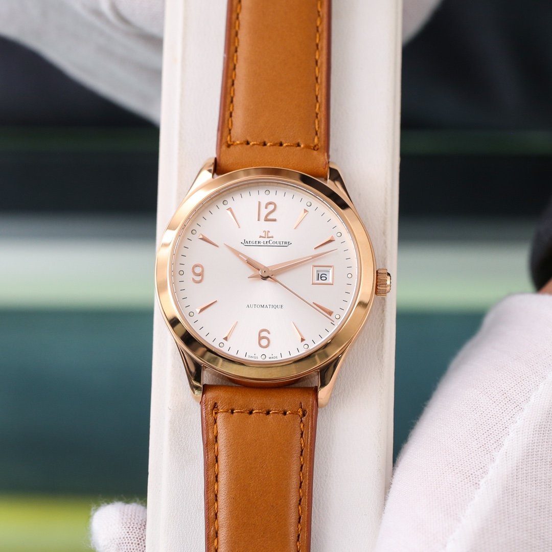 JAEGER MASTER CONTROL DATE 39MM STAINLESS STEEL