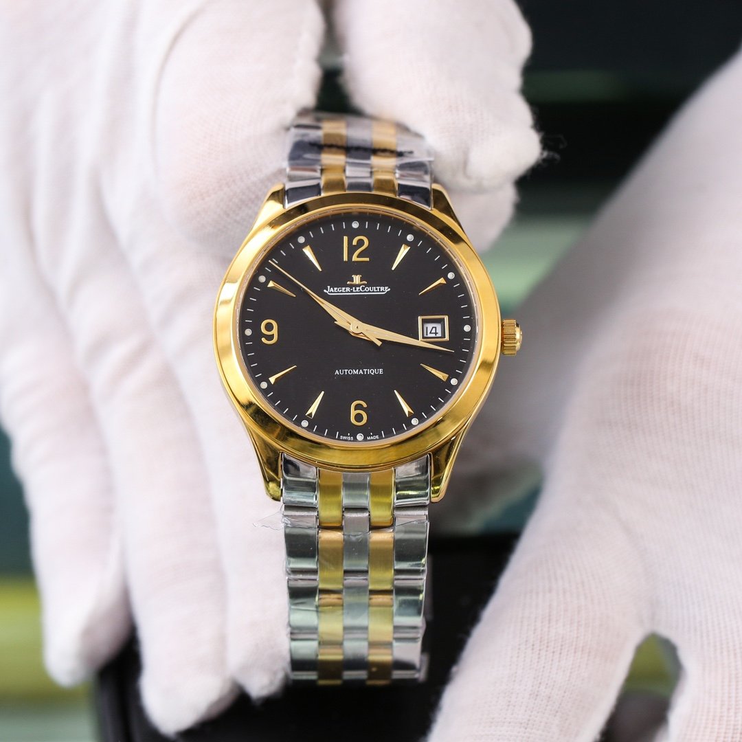 JAEGER MASTER CONTROL DATE 39MM STAINLESS STEEL