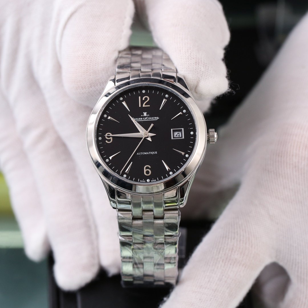 JAEGER MASTER CONTROL DATE 39MM STAINLESS STEEL