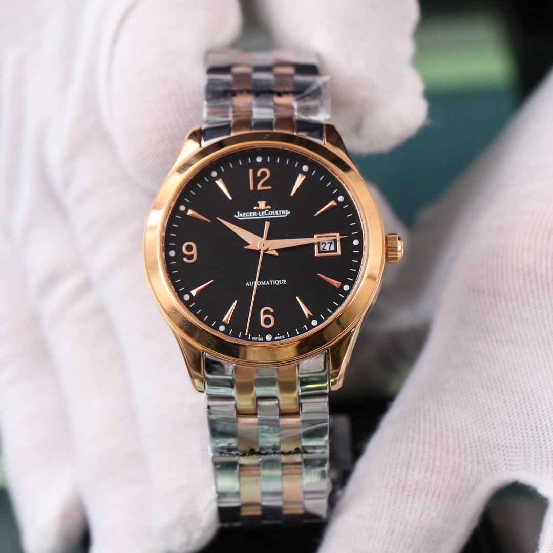 JAEGER MASTER CONTROL DATE 39MM STAINLESS STEEL