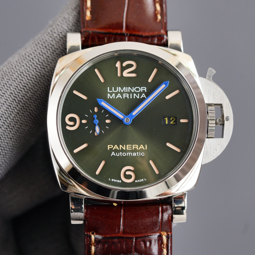 LUMINOR 1950 3 DAYS STEEL CASE KHAKI DIAL
