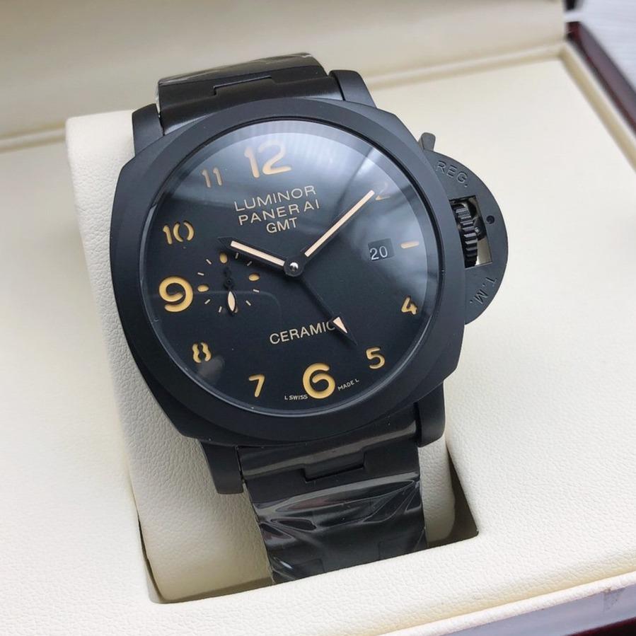 LUMINOR 1950 3 DAYS GMT CERAMICA BLACK DIAL